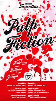 plakát představení Pulp Fiction